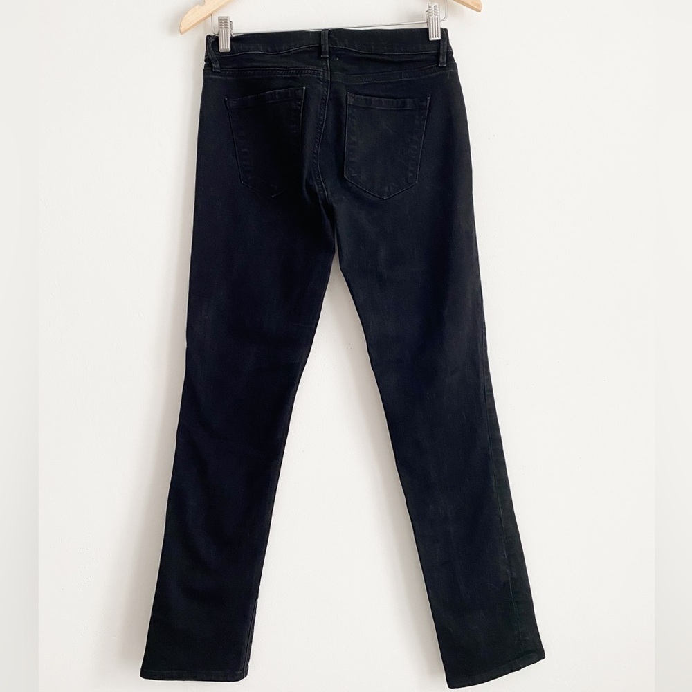 LOFT Modern Straight Denim Jeans, Size 26 (2) – Black - Picture 5 of 9